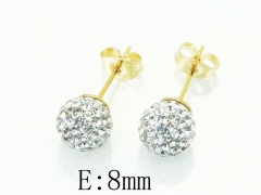HY Wholesale Earrings 316L Stainless Steel Fashion Jewelry Earrings-HY12E0175HL