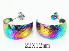 HY Wholesale Earrings 316L Stainless Steel Fashion Jewelry Earrings-HY70E0338LZ