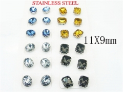 HY Wholesale Earrings 316L Stainless Steel Fashion Jewelry Earrings-HY92E0105HOQ