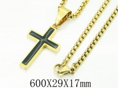 HY Wholesale Necklaces Stainless Steel 316L Jewelry Necklaces-HY09N1236PL