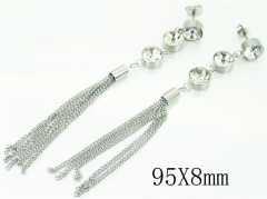 HY Wholesale Earrings 316L Stainless Steel Fashion Jewelry Earrings-HY26E0435NR