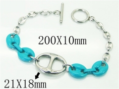 HY Wholesale Bracelets 316L Stainless Steel Jewelry Bracelets-HY21B0372HLE