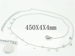 HY Wholesale Necklaces Stainless Steel 316L Jewelry Necklaces-HY25N0146HHT