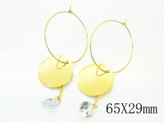 HY Wholesale Earrings 316L Stainless Steel Fashion Jewelry Earrings-HY26E0419OW