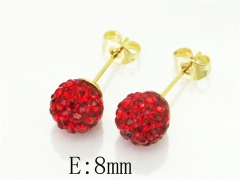 HY Wholesale Earrings 316L Stainless Steel Fashion Jewelry Earrings-HY12E0172HLS