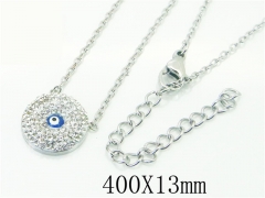 HY Wholesale Necklaces Stainless Steel 316L Jewelry Necklaces-HY25N0143HIL