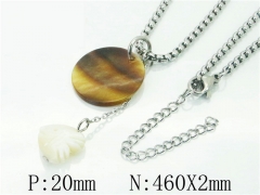 HY Wholesale Necklaces Stainless Steel 316L Jewelry Necklaces-HY92N0334OY