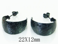 HY Wholesale Earrings 316L Stainless Steel Fashion Jewelry Earrings-HY70E0339LX