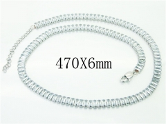 HY Wholesale Necklaces Stainless Steel 316L Jewelry Necklaces-HY59N0015IJD