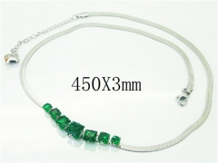 HY Wholesale Necklaces Stainless Steel 316L Jewelry Necklaces-HY09N1265PF