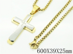 HY Wholesale Necklaces Stainless Steel 316L Jewelry Necklaces-HY09N1205HHS