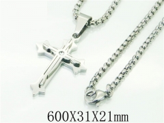HY Wholesale Necklaces Stainless Steel 316L Jewelry Necklaces-HY09N1222OW