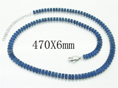 HY Wholesale Necklaces Stainless Steel 316L Jewelry Necklaces-HY59N0016IJY