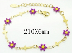 HY Wholesale Bracelets 316L Stainless Steel Jewelry Bracelets-HY53B0108MD