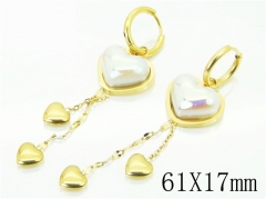 HY Wholesale Earrings 316L Stainless Steel Fashion Jewelry Earrings-HY32E0149HKV
