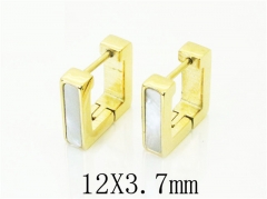 HY Wholesale Earrings 316L Stainless Steel Fashion Jewelry Earrings-HY32E0145OL