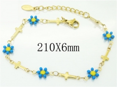 HY Wholesale Bracelets 316L Stainless Steel Jewelry Bracelets-HY53B0103MZ