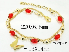 HY Wholesale Bracelets 316L Stainless Steel Jewelry Bracelets-HY66B0017PLZ