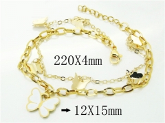 HY Wholesale Bracelets 316L Stainless Steel Jewelry Bracelets-HY66B0012PLE