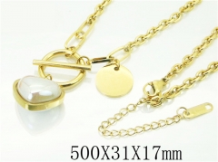 HY Wholesale Necklaces Stainless Steel 316L Jewelry Necklaces-HY09N1275HHE