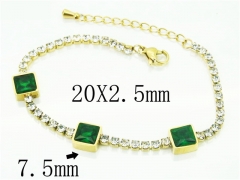 HY Wholesale Bracelets 316L Stainless Steel Jewelry Bracelets-HY32B0365HAA
