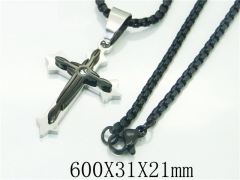 HY Wholesale Necklaces Stainless Steel 316L Jewelry Necklaces-HY09N1223HQQ