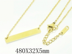 HY Wholesale Necklaces Stainless Steel 316L Jewelry Necklaces-HY09N1250MQ