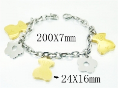 HY Wholesale Bracelets 316L Stainless Steel Jewelry Bracelets-HY56B0024HIW
