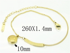HY Wholesale Bracelets 316L Stainless Steel Jewelry Bracelets-HY09B1168OW