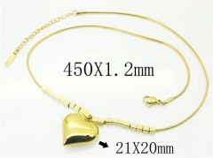 HY Wholesale Necklaces Stainless Steel 316L Jewelry Necklaces-HY09N1259HKS