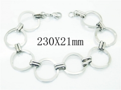 HY Wholesale Bracelets 316L Stainless Steel Jewelry Bracelets-HY56B0023HHX