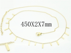 HY Wholesale Necklaces Stainless Steel 316L Jewelry Necklaces-HY25N0165HJQ