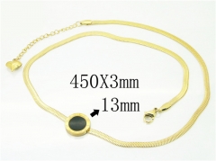 HY Wholesale Necklaces Stainless Steel 316L Jewelry Necklaces-HY09N1268OS