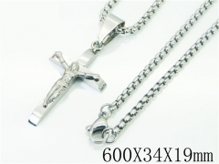 HY Wholesale Necklaces Stainless Steel 316L Jewelry Necklaces-HY09N1207OE