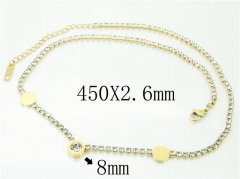 HY Wholesale Necklaces Stainless Steel 316L Jewelry Necklaces-HY32N0515HIR