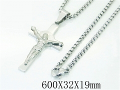HY Wholesale Necklaces Stainless Steel 316L Jewelry Necklaces-HY09N1193PX