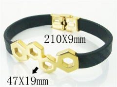 HY Wholesale Bracelets 316L Stainless Steel Jewelry Bracelets-HY23B0087HKA