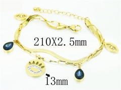 HY Wholesale Bracelets 316L Stainless Steel Jewelry Bracelets-HY32B0364HJE