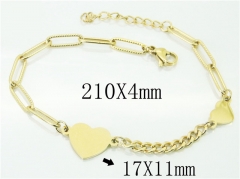 HY Wholesale Bracelets 316L Stainless Steel Jewelry Bracelets-HY25B0266HIW