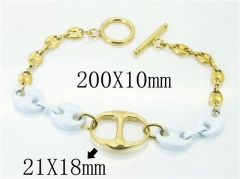 HY Wholesale Bracelets 316L Stainless Steel Jewelry Bracelets-HY21B0375HNE