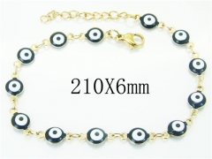 HY Wholesale Bracelets 316L Stainless Steel Jewelry Bracelets-HY53B0088KLW