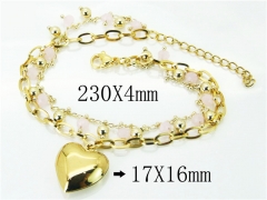 HY Wholesale Bracelets 316L Stainless Steel Jewelry Bracelets-HY66B0005PL