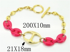 HY Wholesale Bracelets 316L Stainless Steel Jewelry Bracelets-HY21B0379HNX