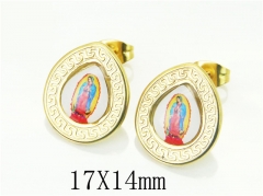 HY Wholesale Earrings 316L Stainless Steel Fashion Jewelry Earrings-HY12E0176KL
