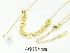 HY Wholesale Necklaces Stainless Steel 316L Jewelry Necklaces-HY09N1276HWW