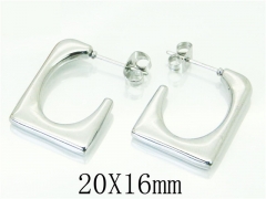 HY Wholesale Earrings 316L Stainless Steel Fashion Jewelry Earrings-HY70E0310KR