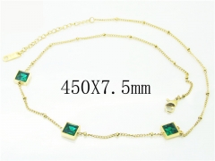 HY Wholesale Necklaces Stainless Steel 316L Jewelry Necklaces-HY09N1272PY
