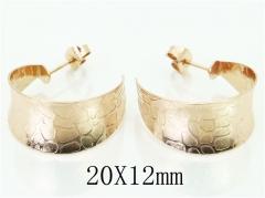 HY Wholesale Earrings 316L Stainless Steel Fashion Jewelry Earrings-HY70E0327LB
