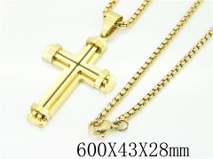 HY Wholesale Necklaces Stainless Steel 316L Jewelry Necklaces-HY09N1203HHE