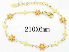 HY Wholesale Bracelets 316L Stainless Steel Jewelry Bracelets-HY53B0107MV